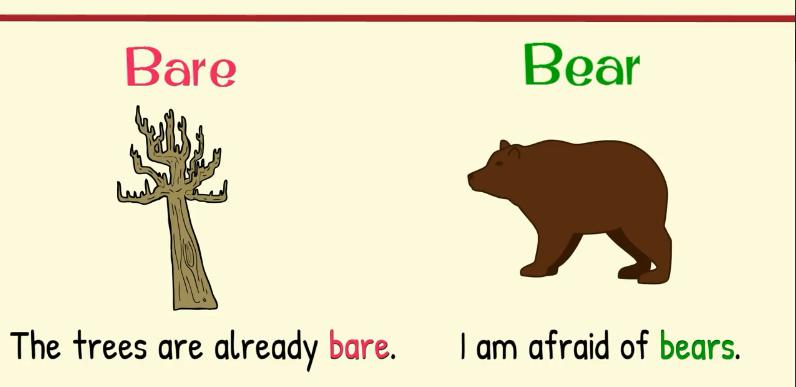 英语词汇高频近义词辨析,英语同音同形异义词概念