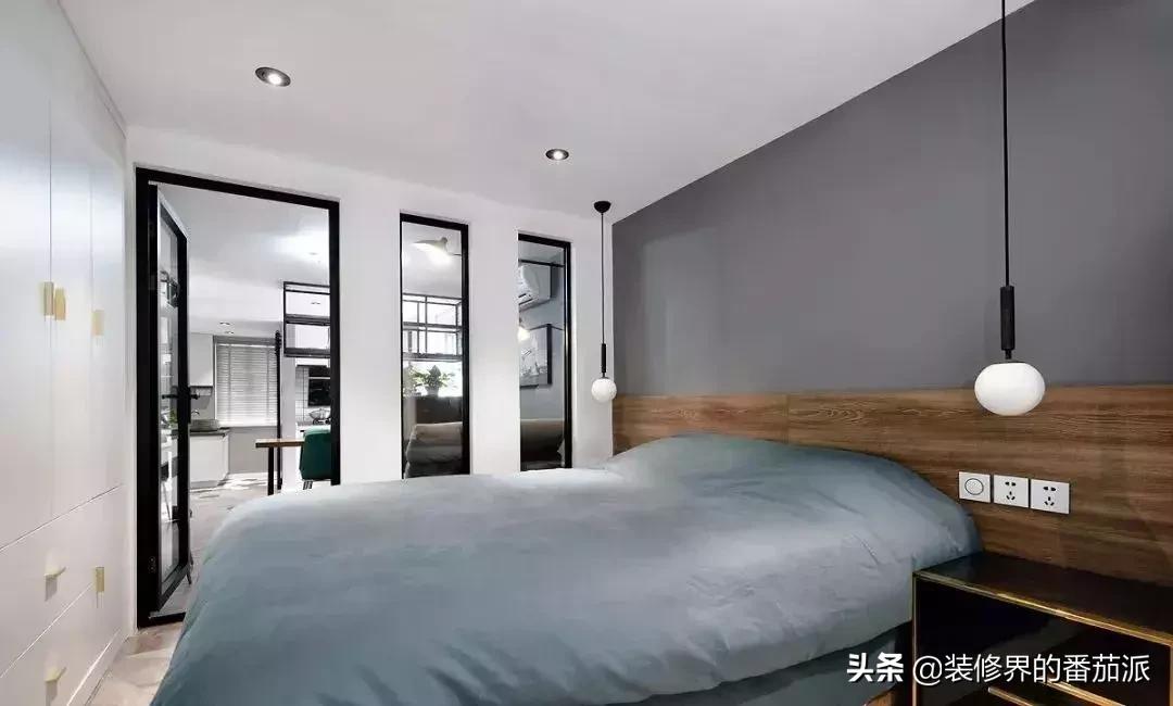 老公房40平一室改两室户型图,40平老公房一字型直筒改复式设计