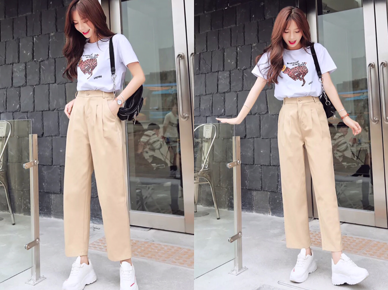 哈伦裤显瘦又显腿长休闲裤,哈伦裤女款九分裤小个子