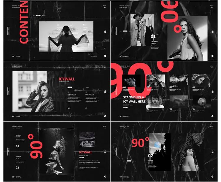 400套精简室内设计ppt,高大上的ppt设计图