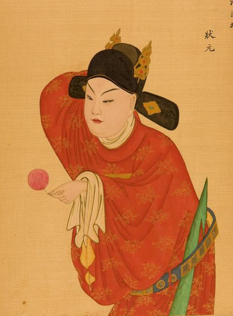 清朝宫廷工笔人物画,清代宫廷绘画人物大全