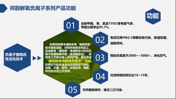 释放负离子除甲醛的产品,释放负氧离子产品