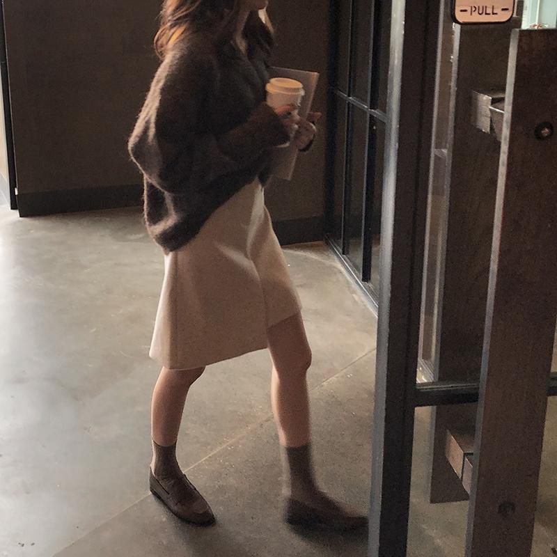 韩系穿搭宽松咖色,秋冬穿搭今年最流行的咖色