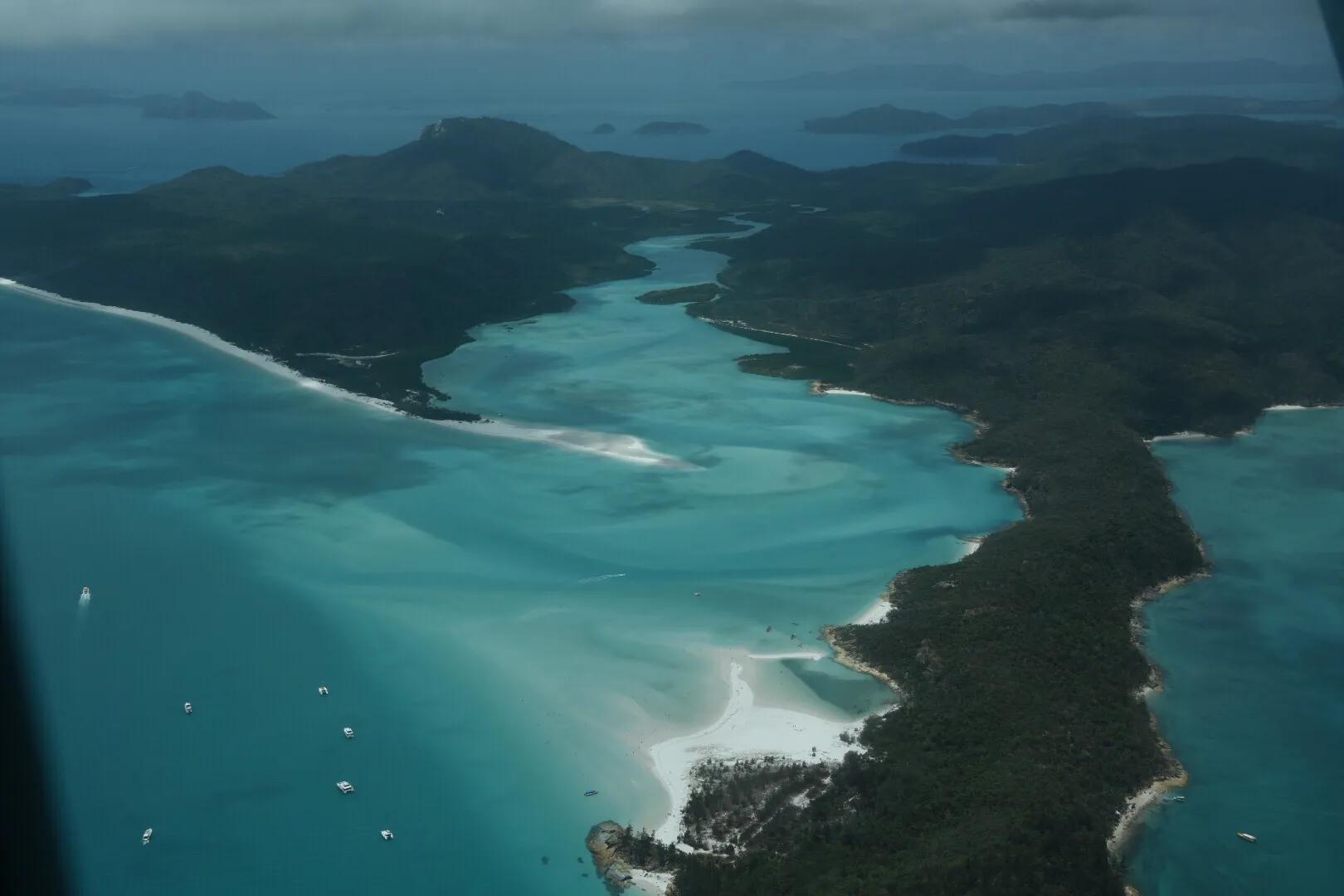 白天堂沙滩一日游,汉密尔顿白天堂沙滩