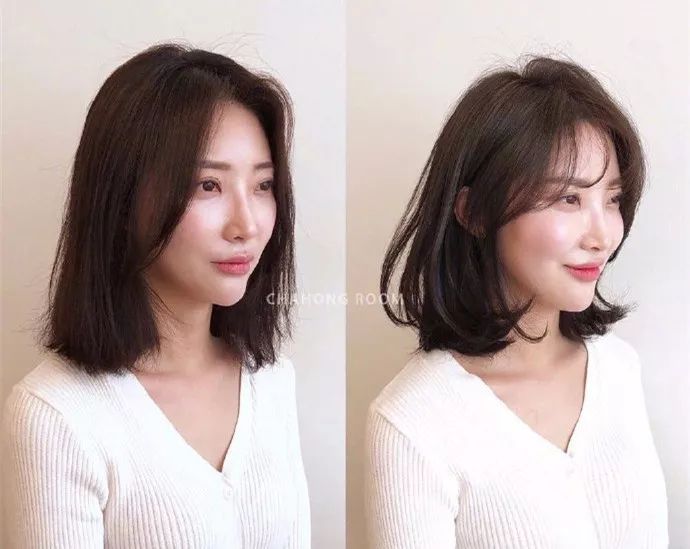 气垫烫普通理发店烫出的效果,火遍理发店