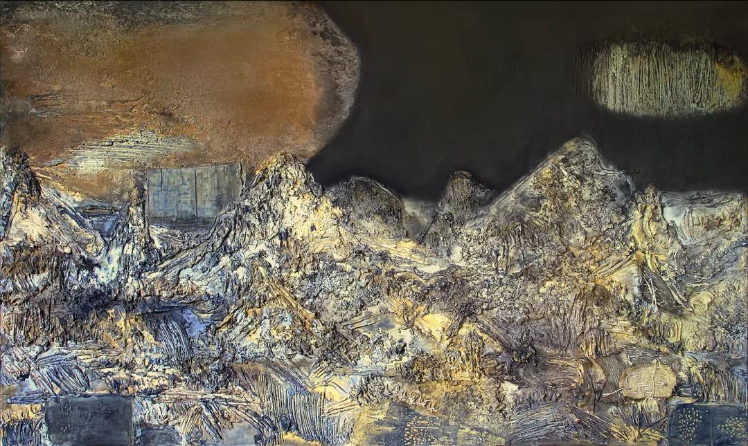 冷冰川水墨作品欣赏,冷冰川墨刻完整视频