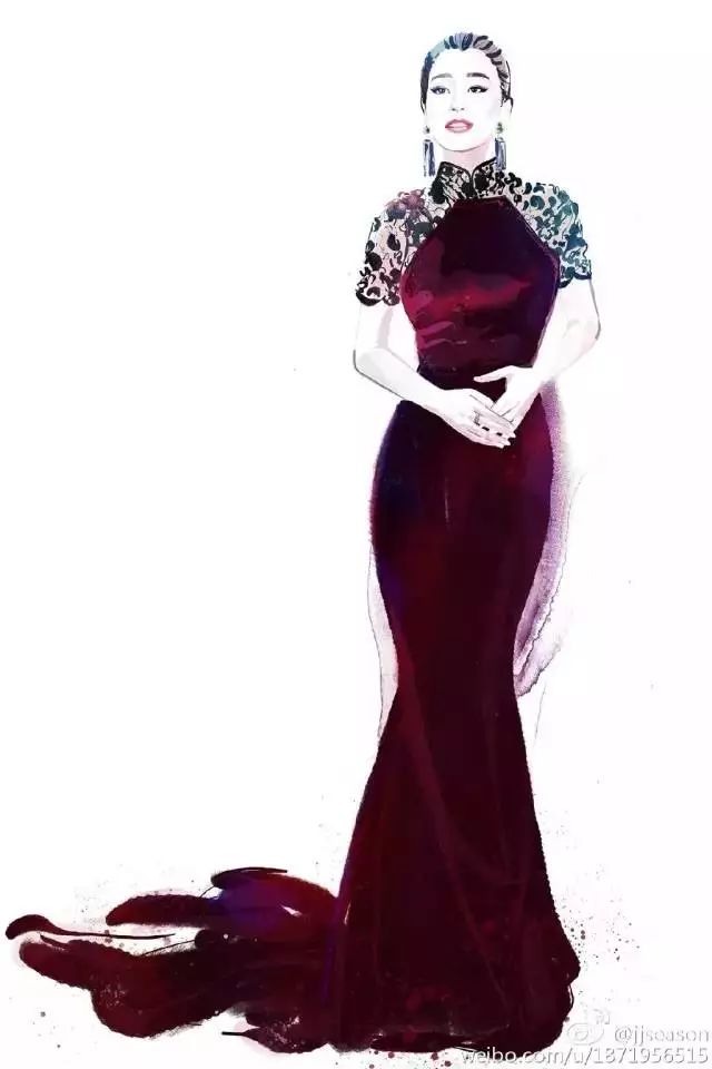 精美水墨插画,那些浪漫的水墨画插画