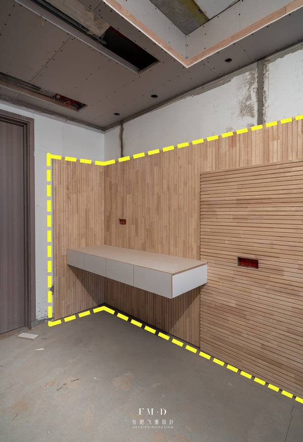 用护墙板做墙壁的效果图,大白墙不做吊顶造型