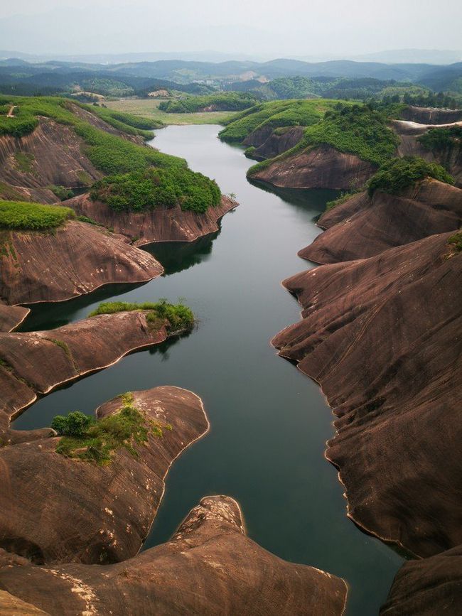 湖南郴州丹霞地貌,郴州丹霞地貌飞天石一游