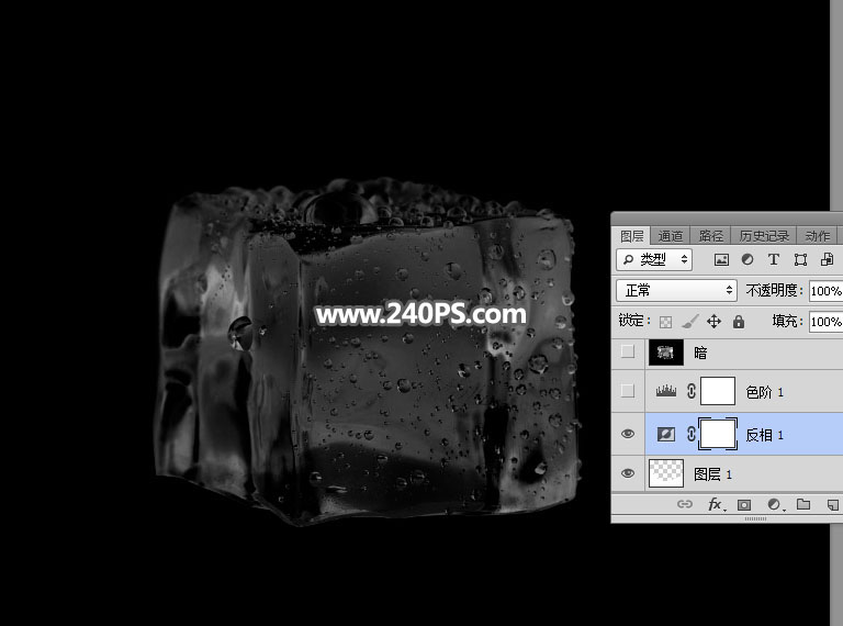 ps蒙版透明冰块教程,ps如何制作冰块效果