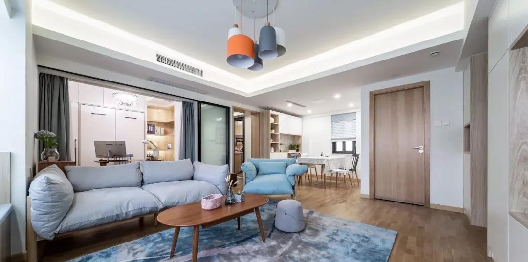 客厅玄关放冰箱的设计,客厅放嵌入式冰箱怎么设计