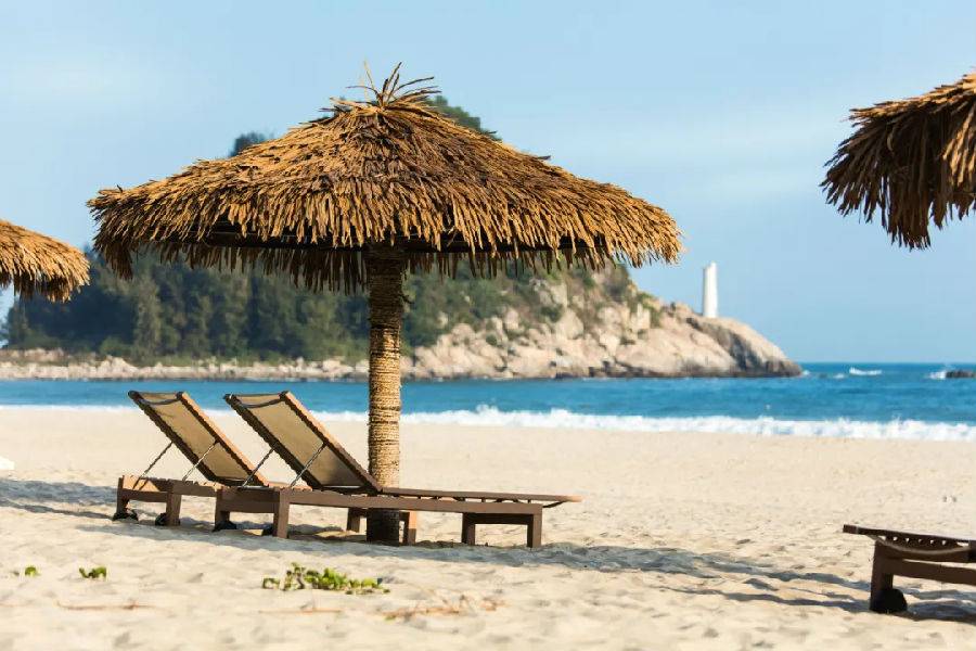 海陵岛北洛秘境酒店无边际泳池,海陵岛北洛秘境度假酒店两房一厅