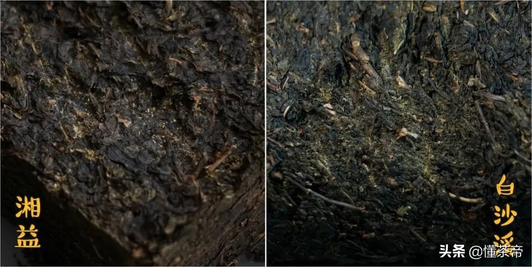 湘益茯茶白沙溪哪家好,湘益白沙溪黑茶