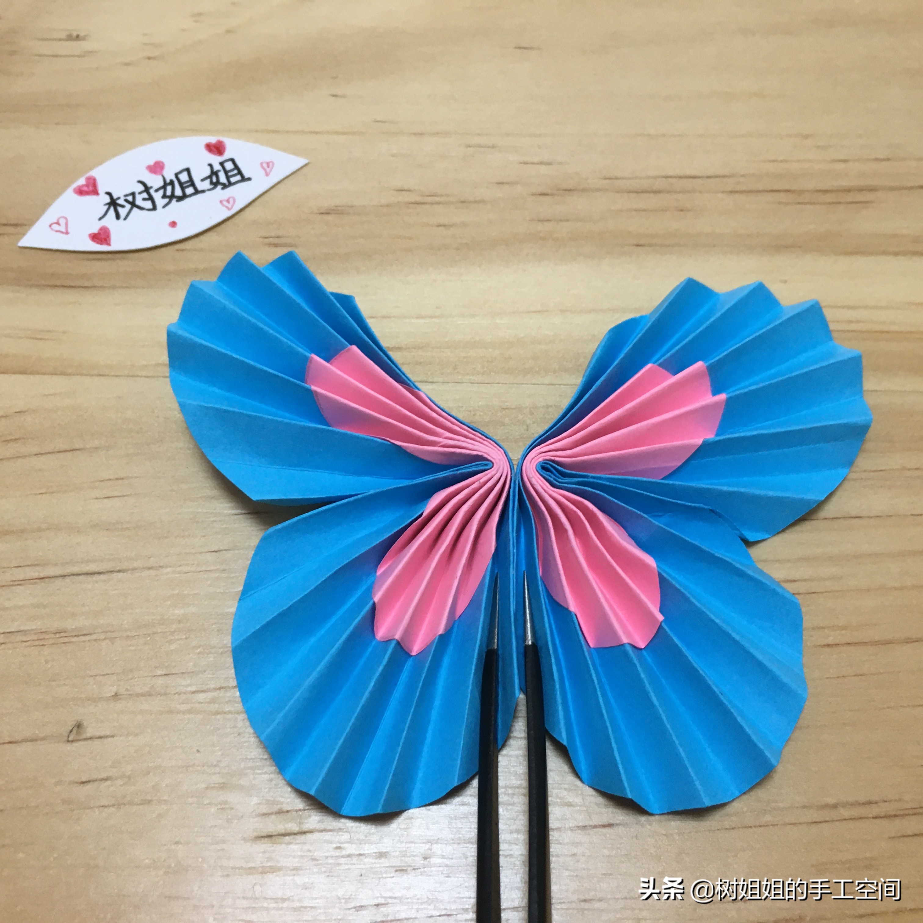 折纸动物蝴蝶步骤图解,蝴蝶动物折纸