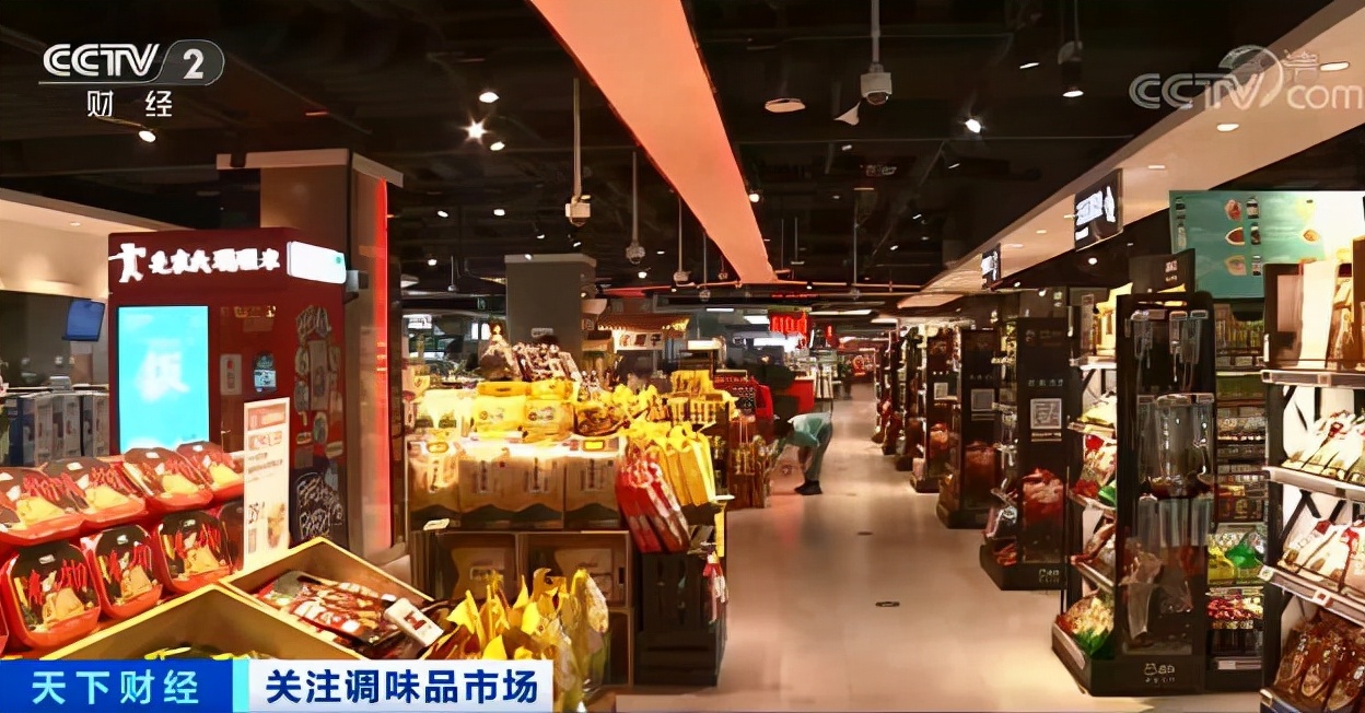 市场畅销的酱油醋,酱油调味料涨价