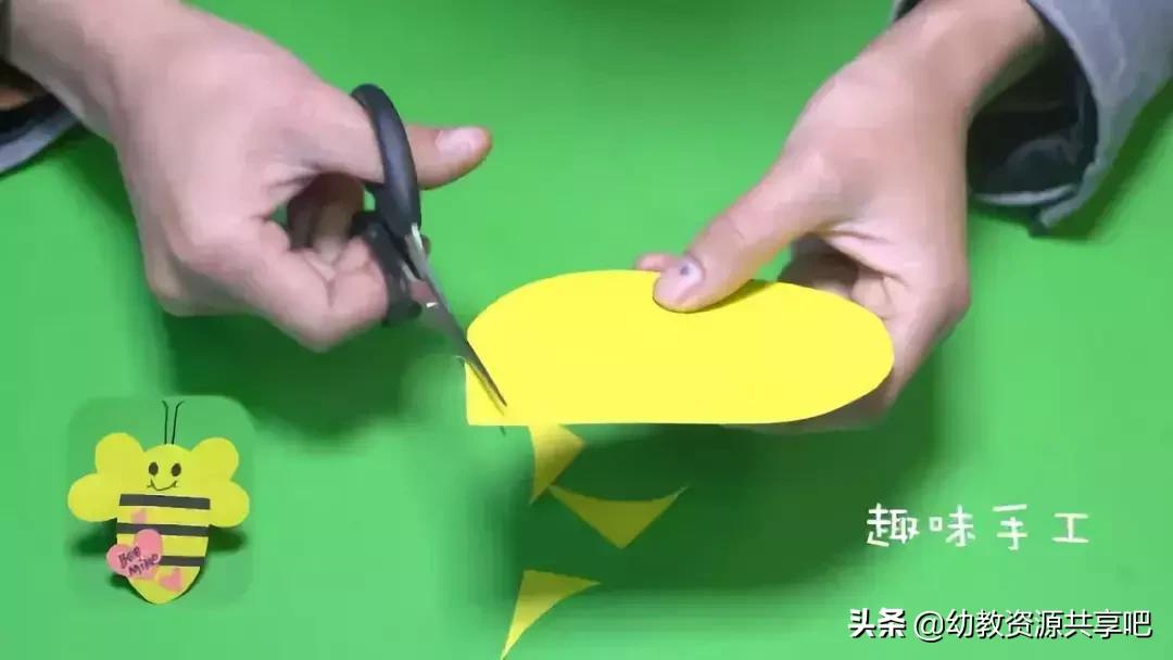 小蜜蜂手工制作可以戴头上的,小蜜蜂手工制作大全图片