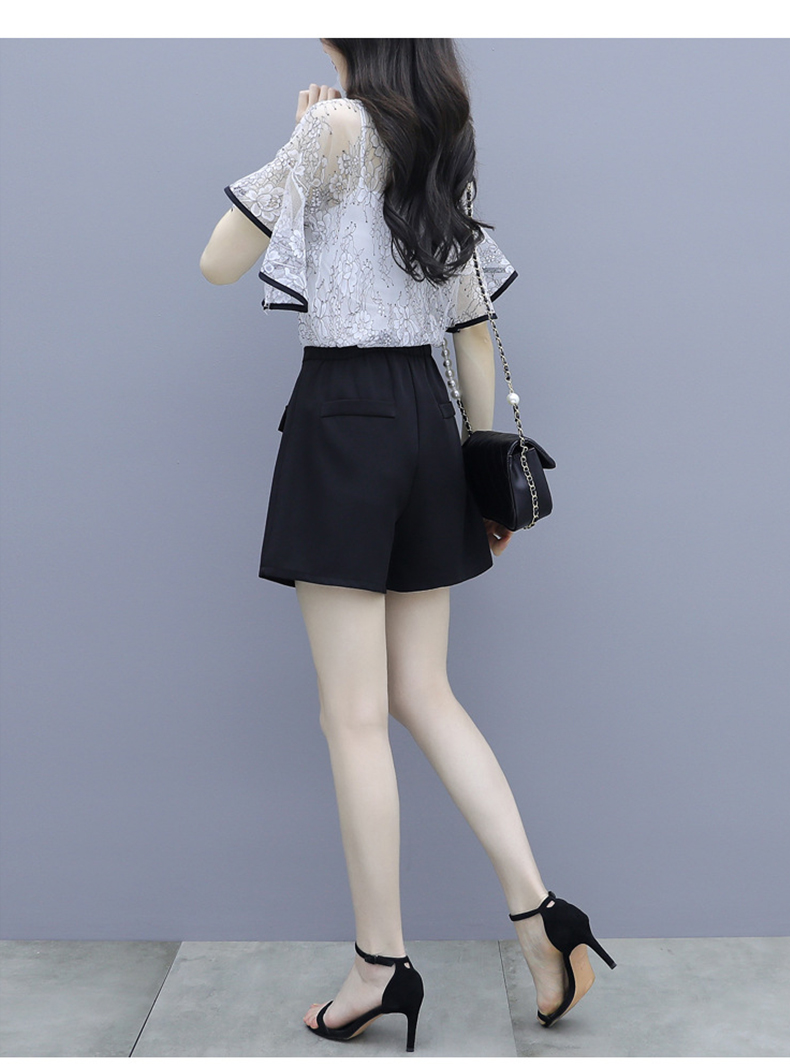 春夏秀美腿拒走光欧美日韩短裤美艳