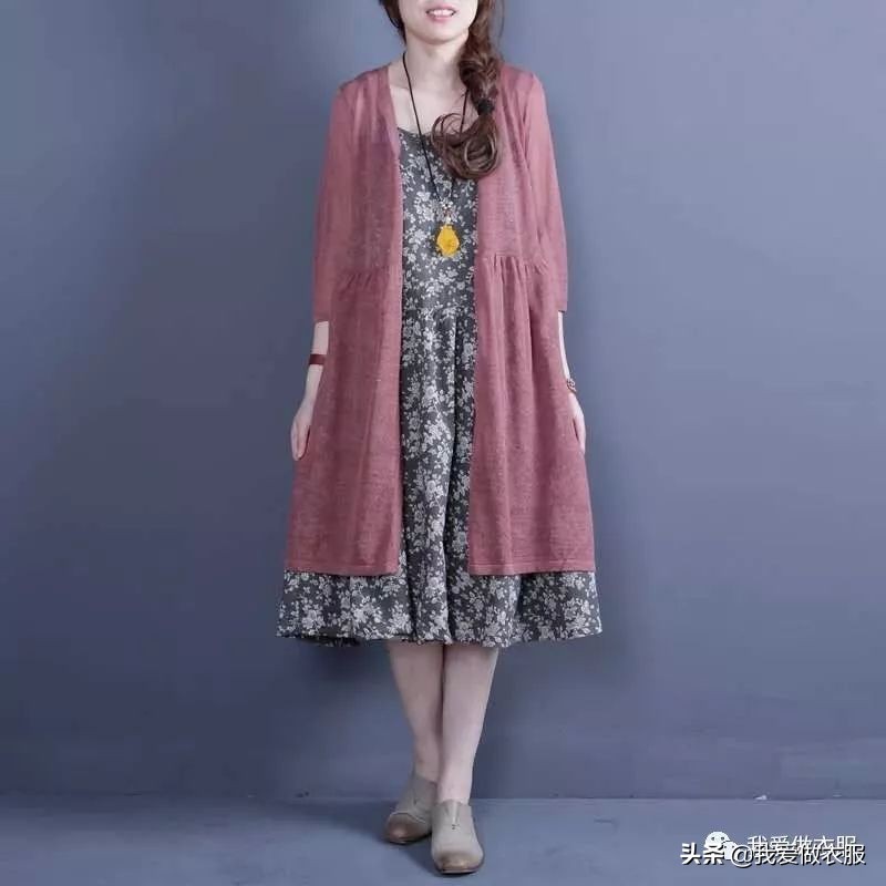 外搭开衫裁剪教程,宽松外搭开衫裁剪教程