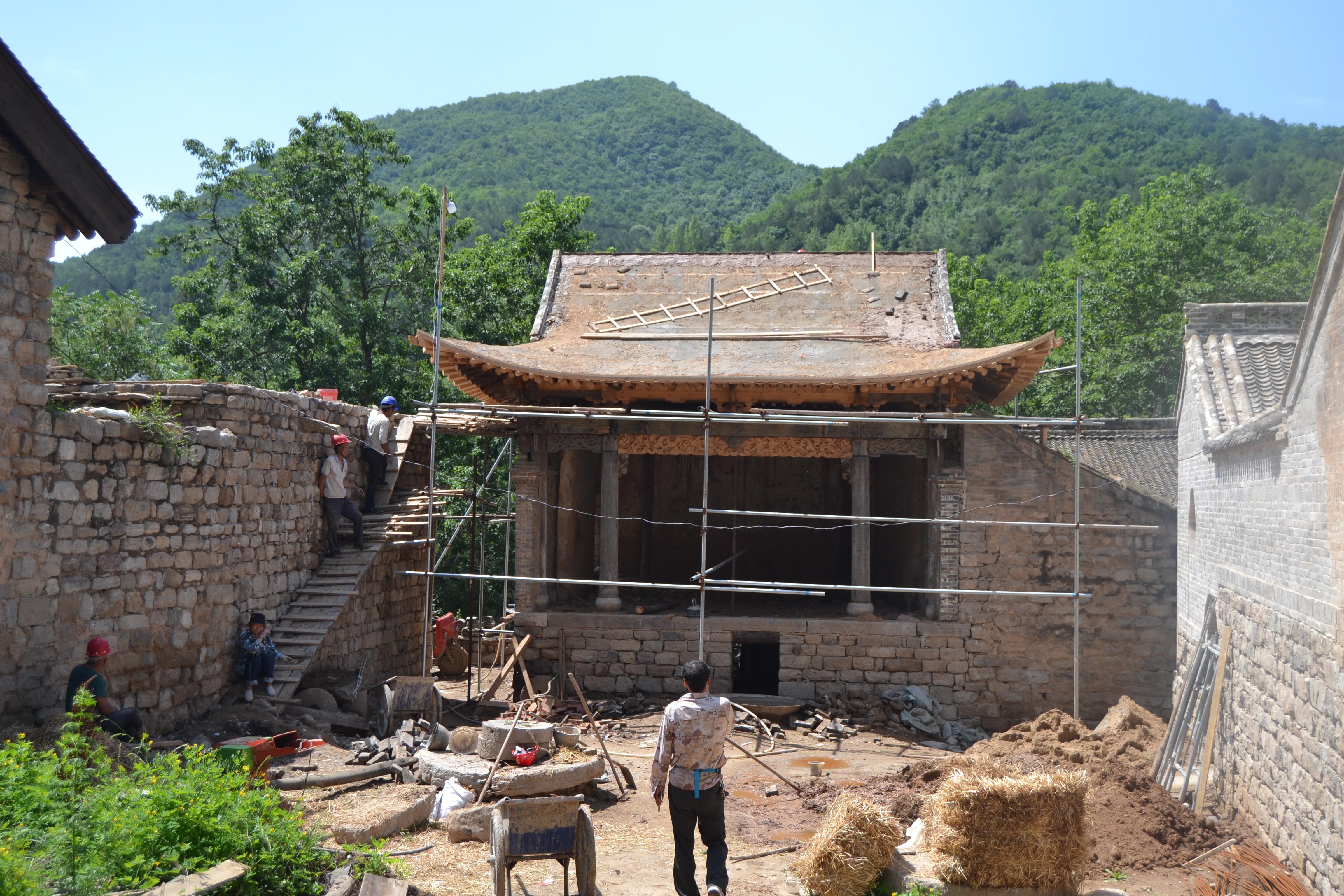 山西乡宁下川古村,临汾市乡宁县下川古镇