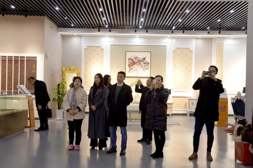 成都亿联智慧商贸城,简阳市考察团到新都区