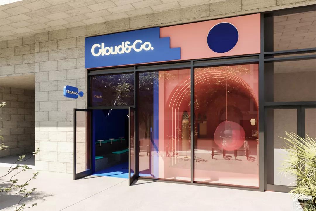 卡塔尔CloudandCo.冰淇淋店每一口都是梦幻色彩