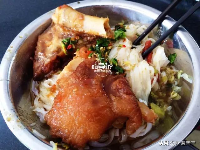 南宁好吃的干捞螺蛳粉,南宁十大干捞粉