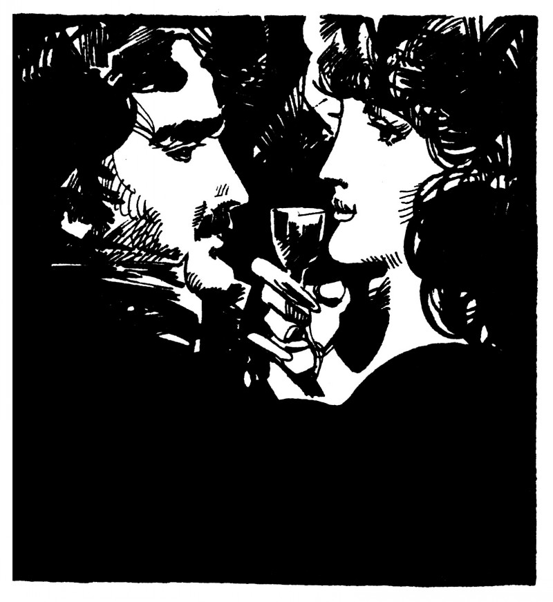 中国短篇连环画百部选欣赏（64）《一场赌博》高燕绘画