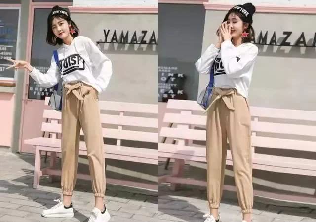 秋季新款窄版阔腿裤版型遮肉显瘦,今年流行阔脚裤吗