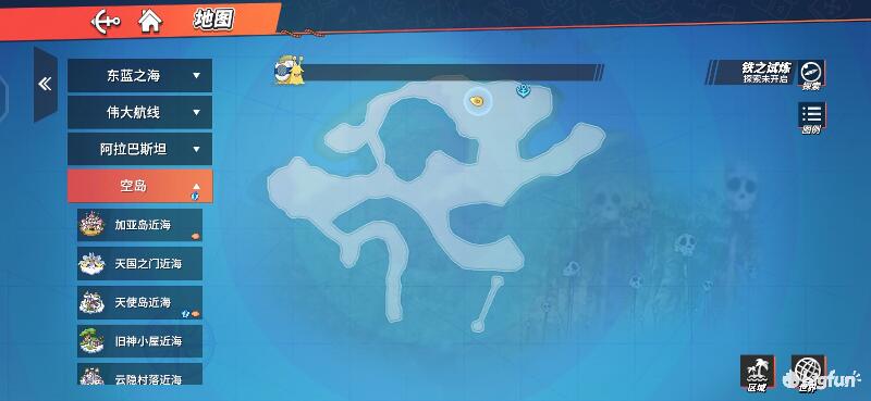 航海王热血前线空岛,热血航线空岛宝藏探索椰子树