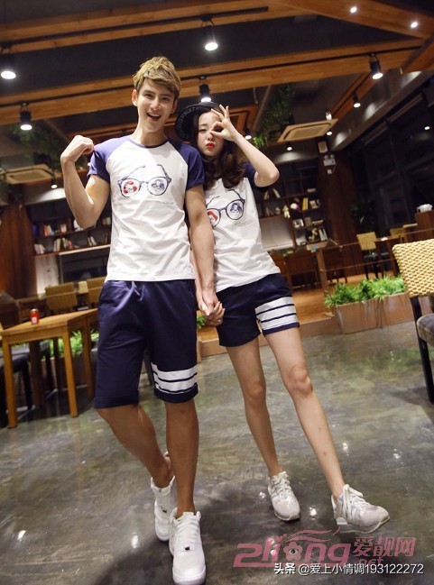 2022秋季新款定制款经典情侣装,新款韩版休闲情侣装夏季