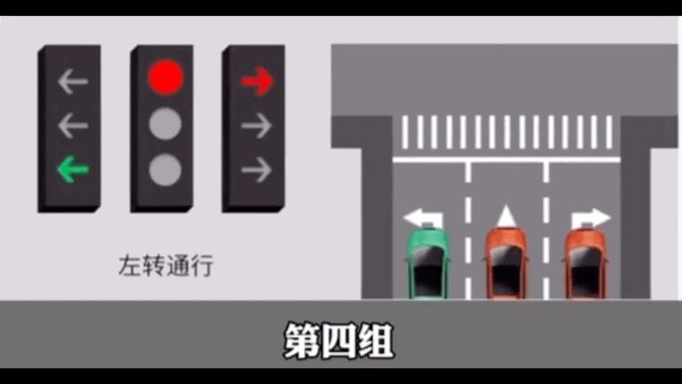洛阳各个路口信号灯解释,路口转向灯不亮能不能过