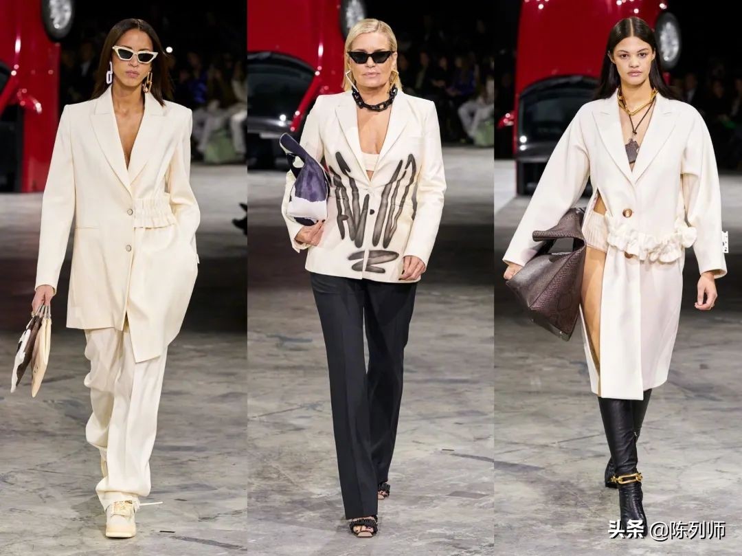 offwhite风格,白色品牌陈列搭配