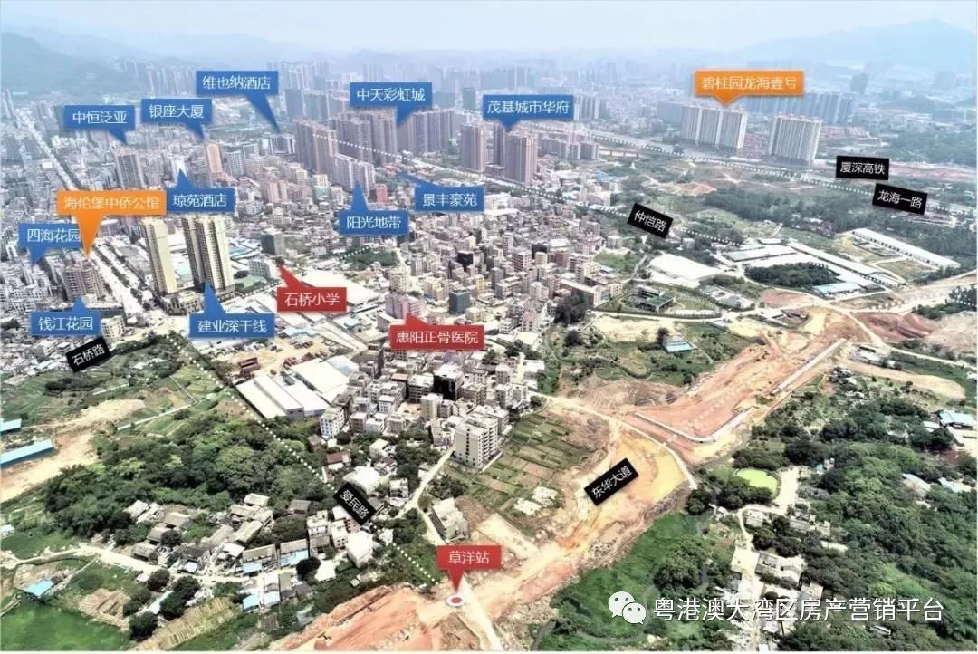 深圳地铁14号线惠州段白云站位置,深圳14号线惠州段最新站点规划