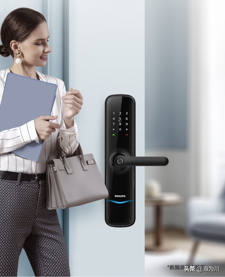 飞利浦家庭智能锁,飞利浦智能锁呵护家人的安全