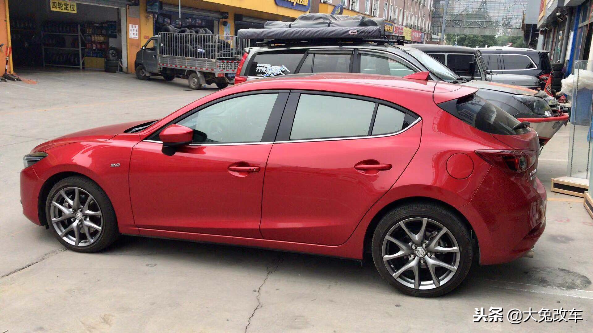 昂克赛拉怎么简单改一下,2017款昂克赛拉改导航