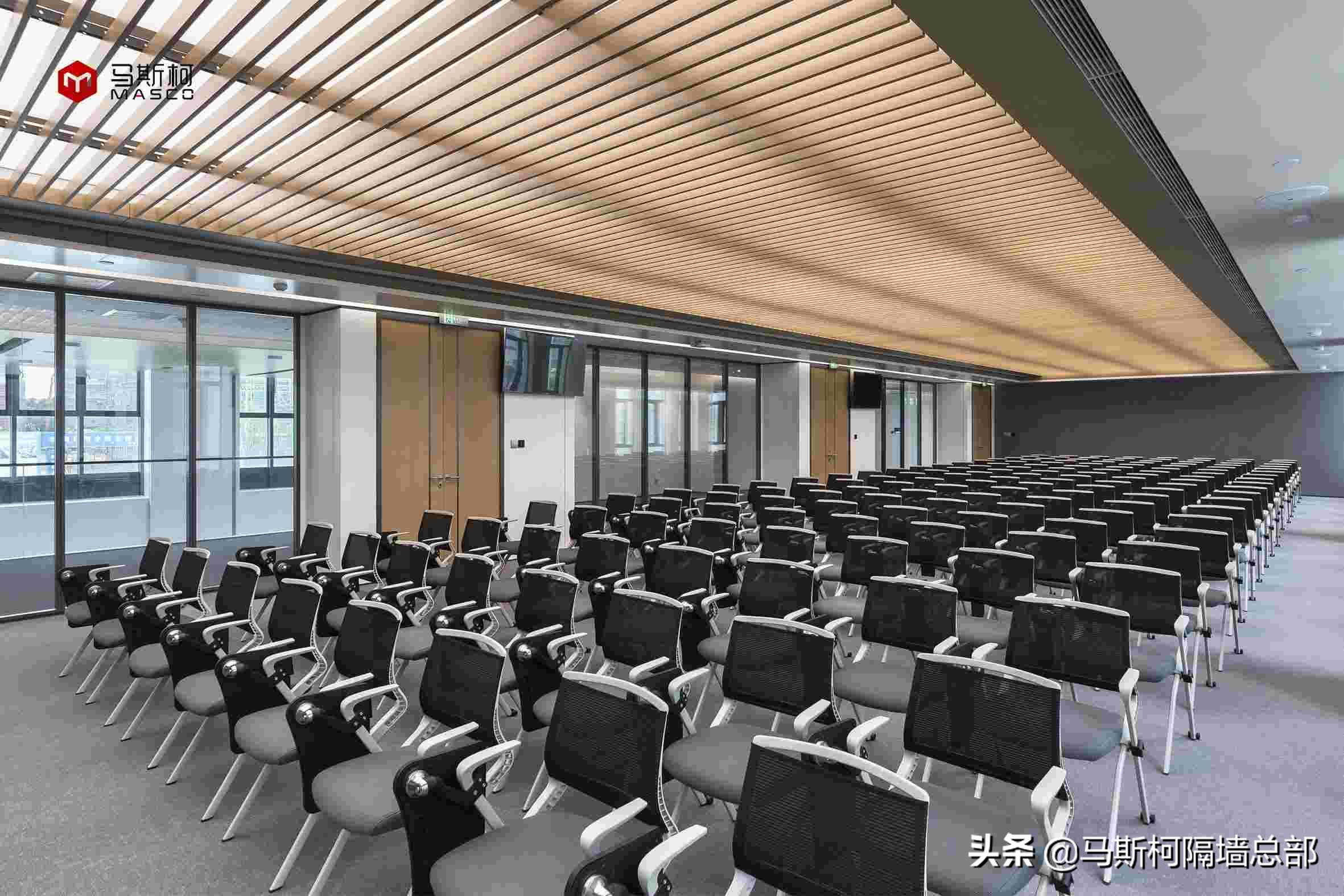 办公室防火玻璃隔断图片,办公室断桥铝防火大玻璃隔断