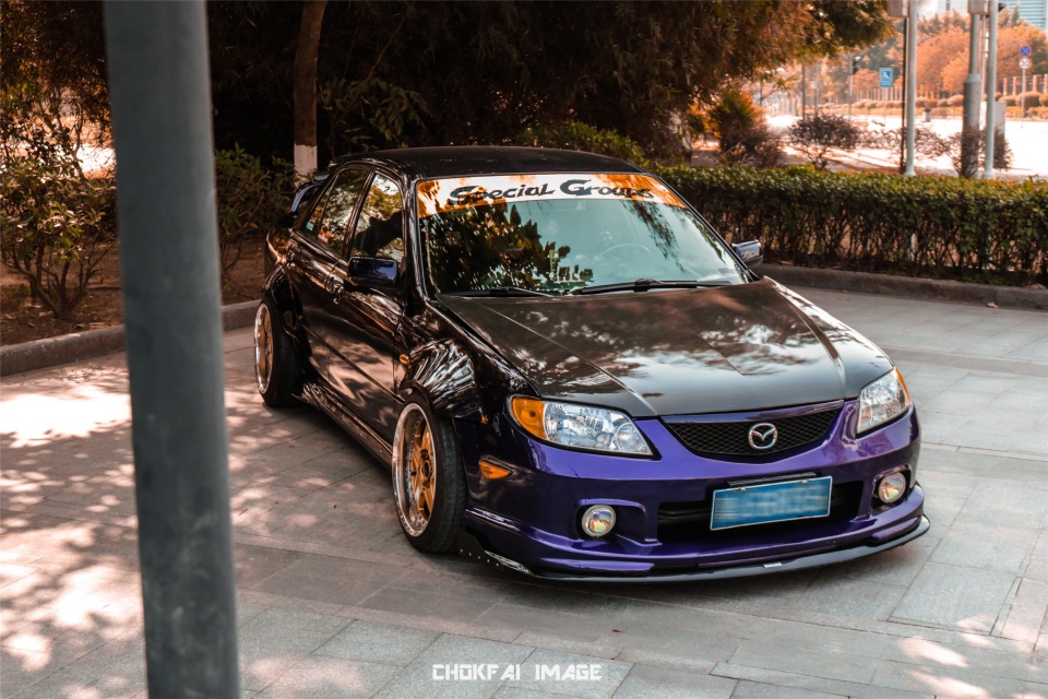 几几年的马自达323最好看,亲手打造超级车