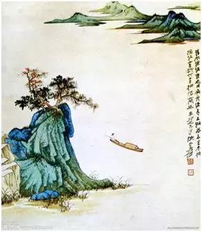 国画山水的上色,国画重彩山水上色技法