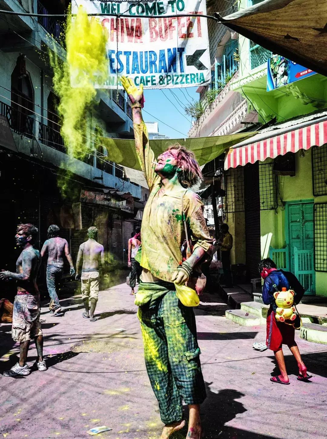 很色很燃很激情，普什卡的洒红节！