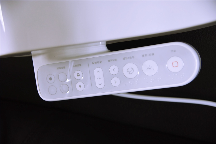 智能马桶盖热水冲洗和加热,智能即热冲洗马桶盖