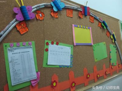 有趣的家园联系栏,黑白格家园联系栏环创简单大方