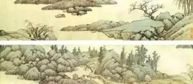 小央美水墨画作品欣赏,40幅养眼浅绛山水画