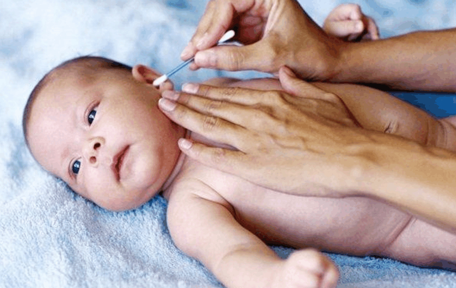 3个月的小孩耳朵的泥怎么清理,怎么清理耳朵外面的脏东西