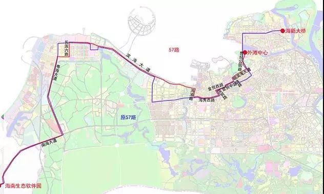 海口57条公交线路将调整,海口公交线路调整最新消息