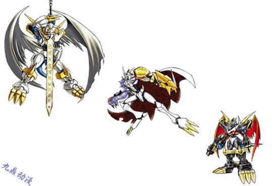 白帝在皇家骑士排第几,数码宝贝十三位皇家骑士哪个最强