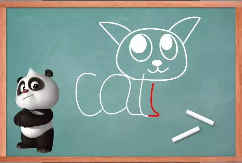 香蕉英语单词简笔画,食物的英语单词和简笔画