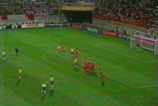 内切世界波狂奔40米助攻,巴西世界波进球