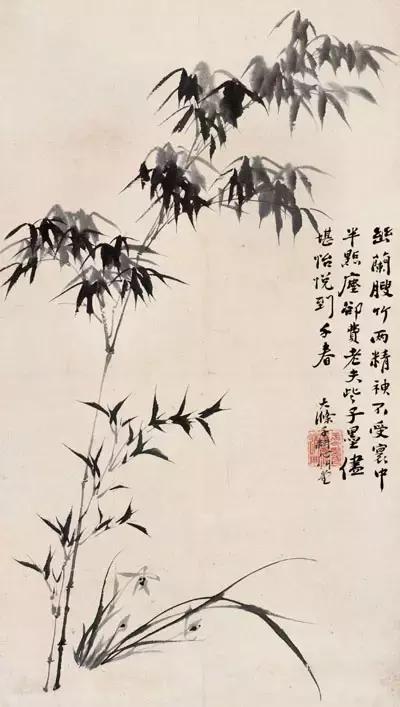 鉴赏历代名家画兰花30幅中国画,历代名家兰花作品