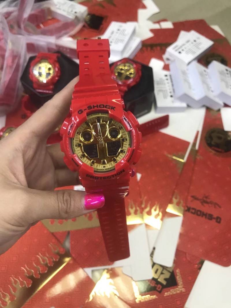 卡西欧g-shock狗年限定多少钱,卡西欧g-shockga-100绿色