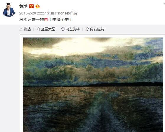 黄渤偷偷跑到日本买中国古画，最低100万一幅自身也是画画高手